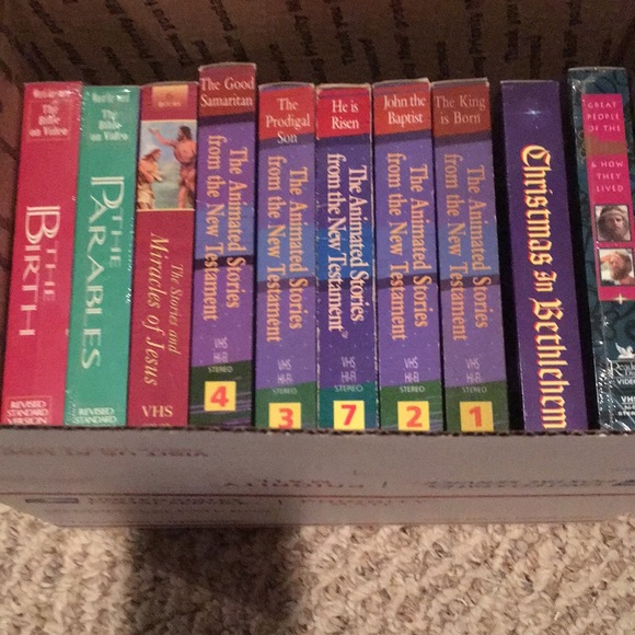 Vintage religious VHS, some seals and brand new - Picture 3 of 3